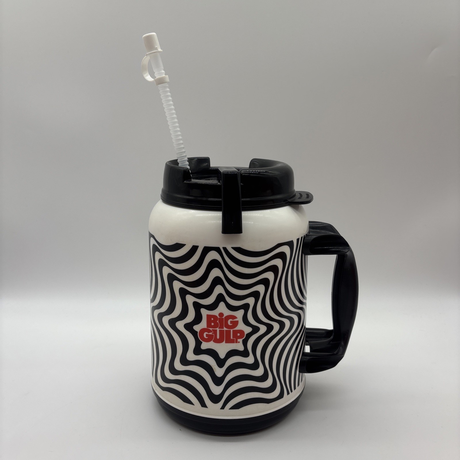 Vintage Big Gulp 7-11 Zap Thirst Insulated Mug 64oz Hot Cold Jumbo-Rare Print