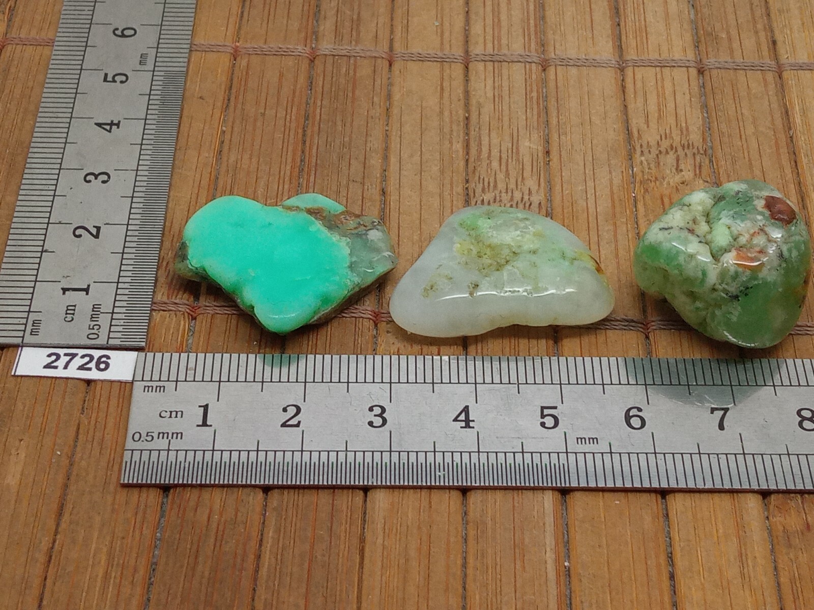 Natural AB Quality Chrysoprase Lot 18.9g Detox Stimulates Strengthens Heart Tension