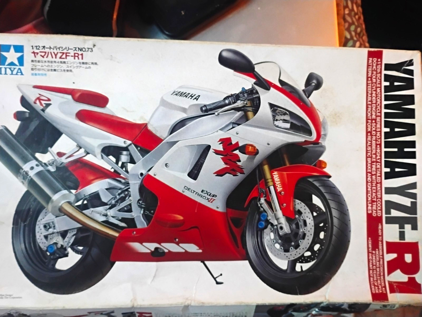 Vintage 1998European Yahama YTZ Model BikeRelease Right After Real One Model Car