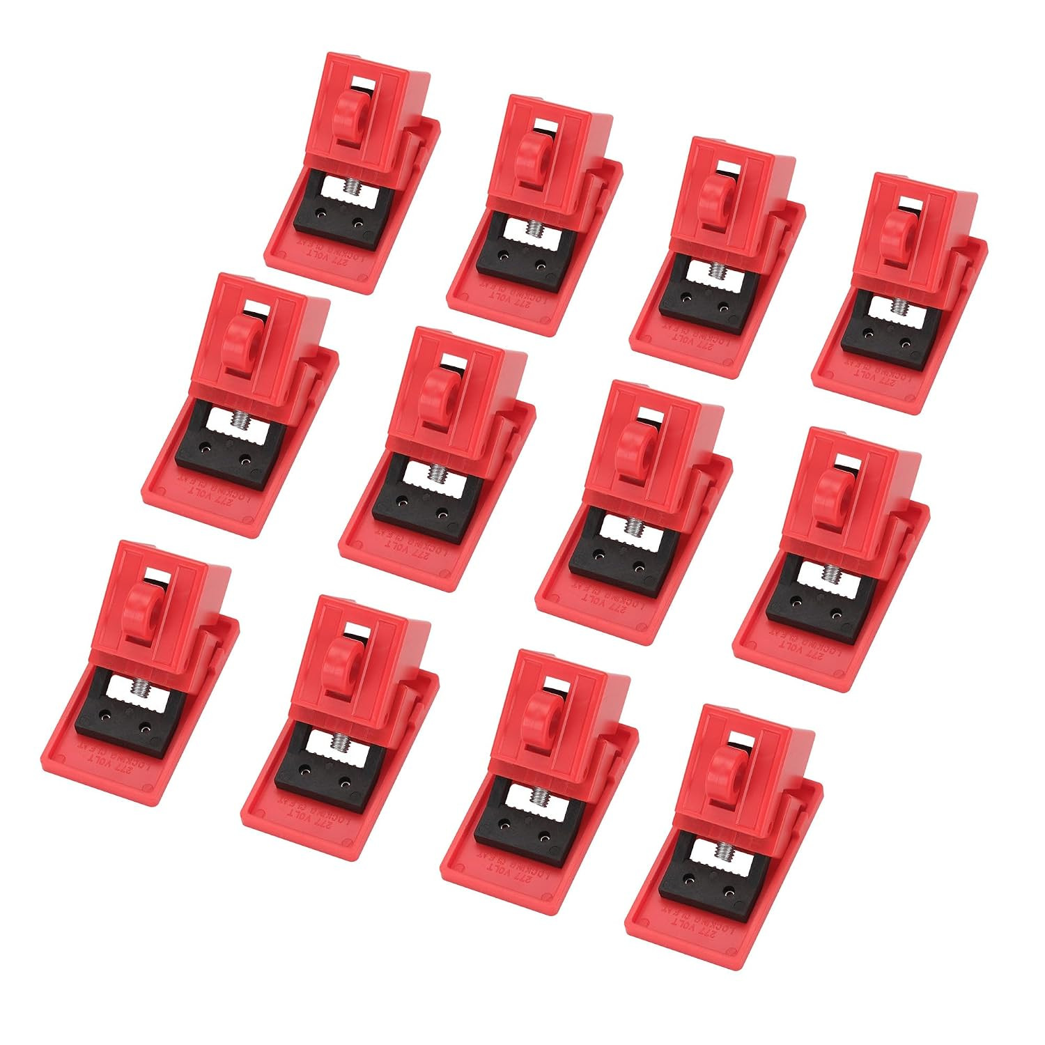 Circuit Breaker Lockout Device, 12 Pack - OSHA Compliant Circuit Breaker Lockout Device, 12 Pack - OSHA Compliant