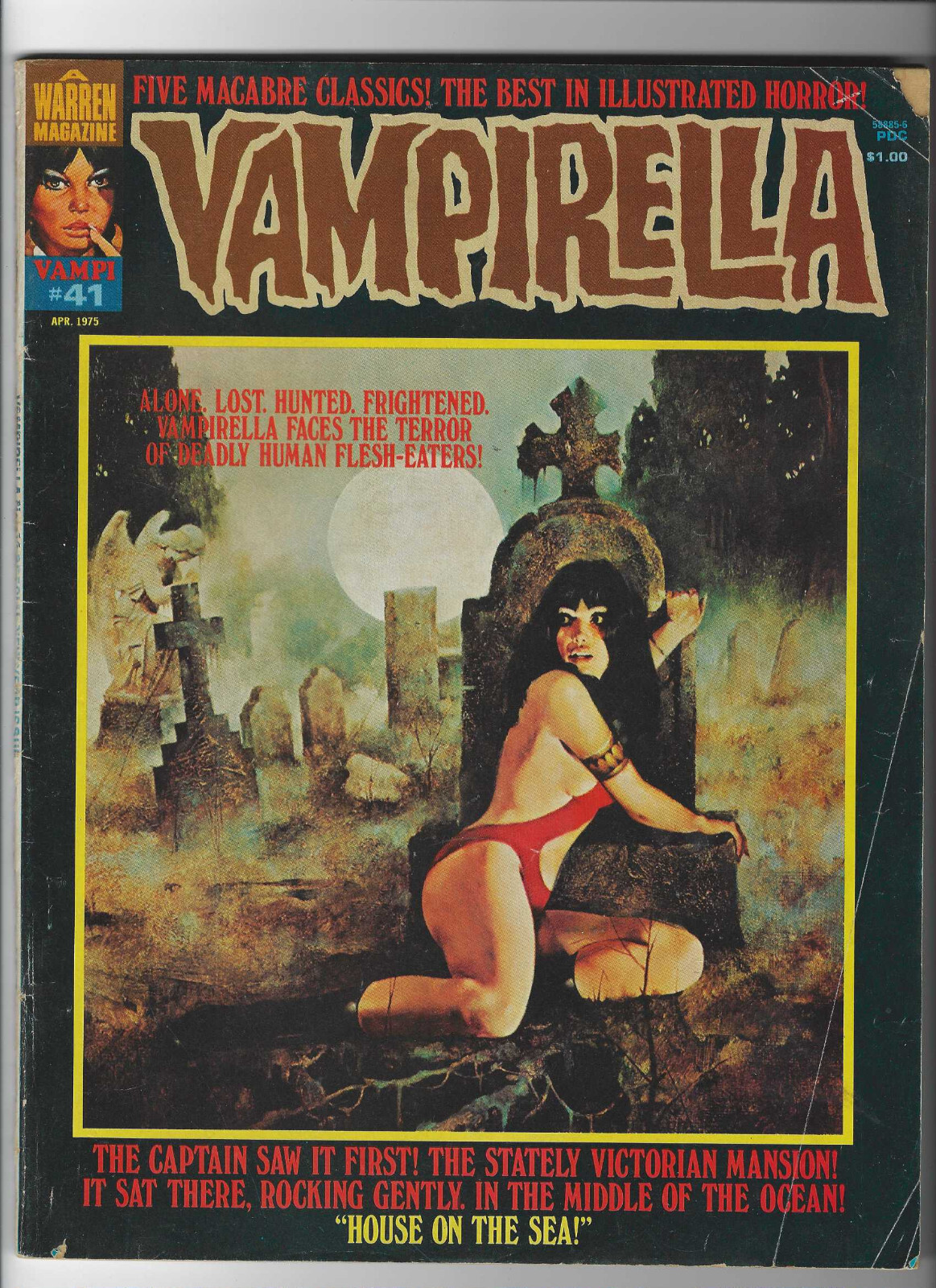 Vampirella #41 1969 series Warren Magazine