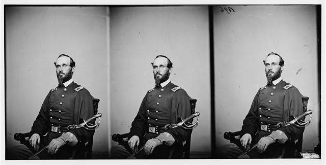 Photo:Col A J Morrison New Jersey 3rd Cav Civil War 1860s Portrait