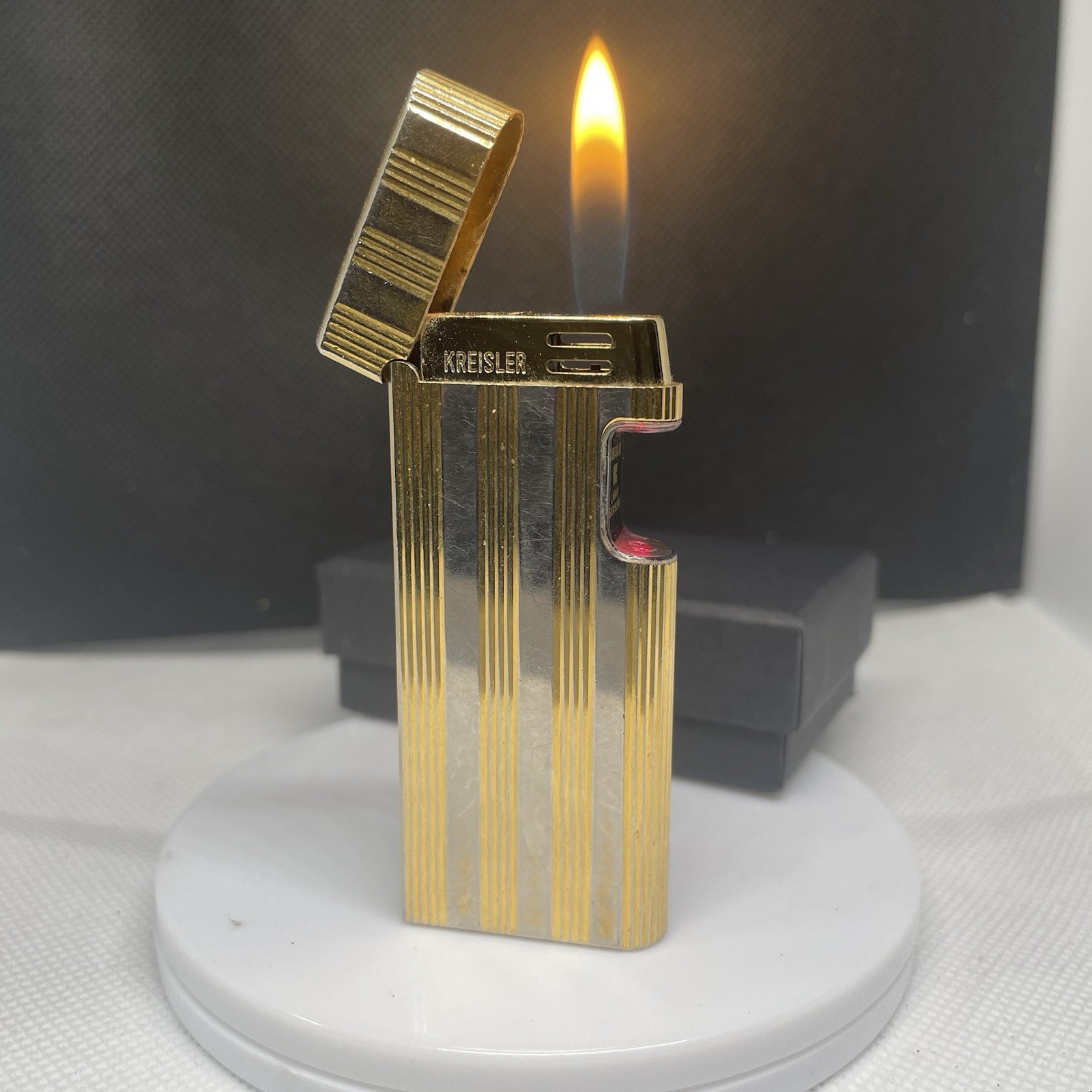 Vintage Working Kreisler/Colibri Beam Sensor Lighter Japan Serviced Cool