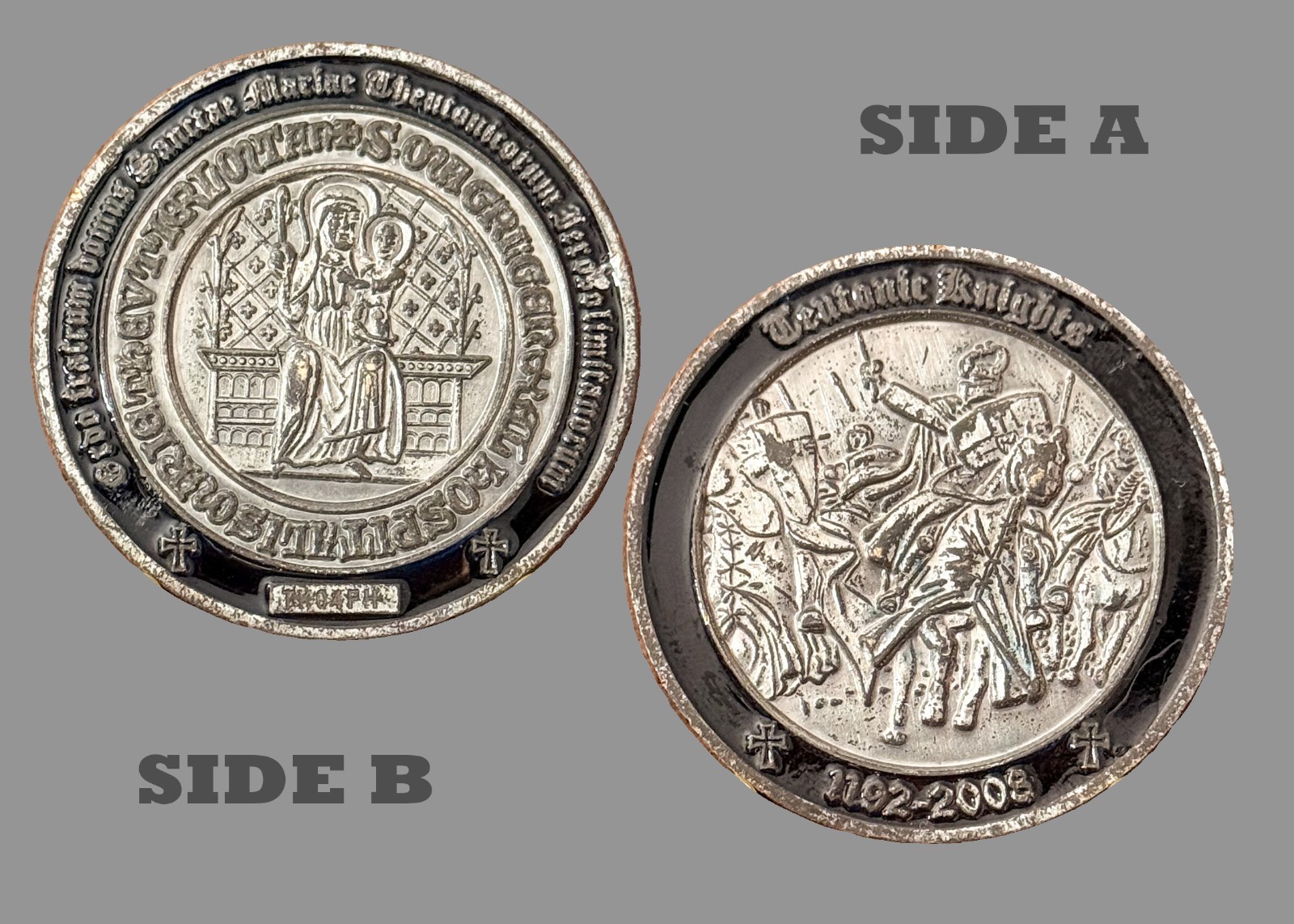 Teutonic Knights 1192-2008 Historical Challenge Coin  1#29