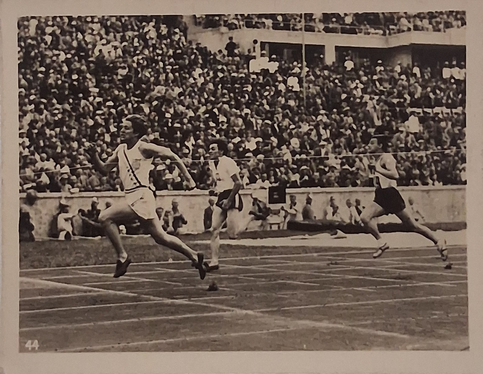 1936 Berlin Olympics HELEN STEPHENS Original Photo USA Winner 3x3.5