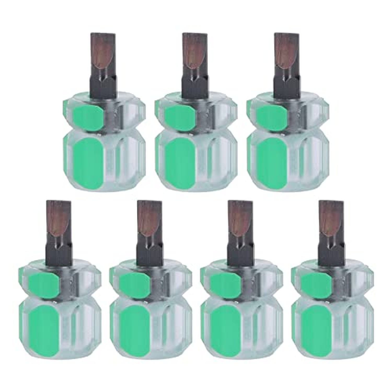 7-Piece Mini Flathead Screwdriver Set, Ultra Short Screwdrivers, Sewing Machi... 7-Piece Mini Flathead Screwdriver Set, Ultra Short Screwdrivers, Sewing Machi...