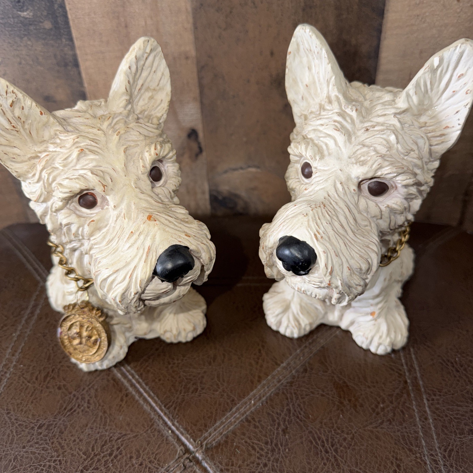 Vintage Chris Madden Home JCPenney Scottish Terrier Scottie Dog Bookends Pair Vintage Chris Madden Home JCPenney Scottish Terrier Scottie Dog Bookends Pair