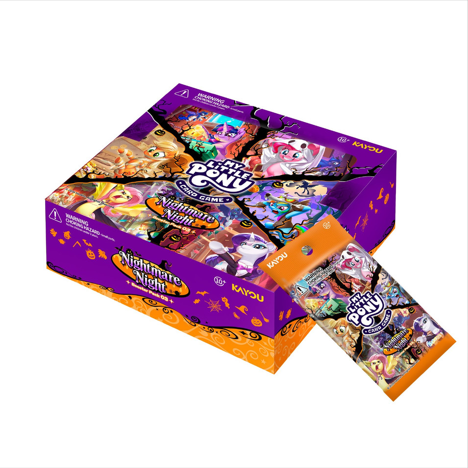 English Kayou My Little Pony Nightmare Nights TCG Display (PRE-ORDER 09/25/26) English Kayou My Little Pony Nightmare Nights TCG Display (PRE-ORDER 09/25/26)
