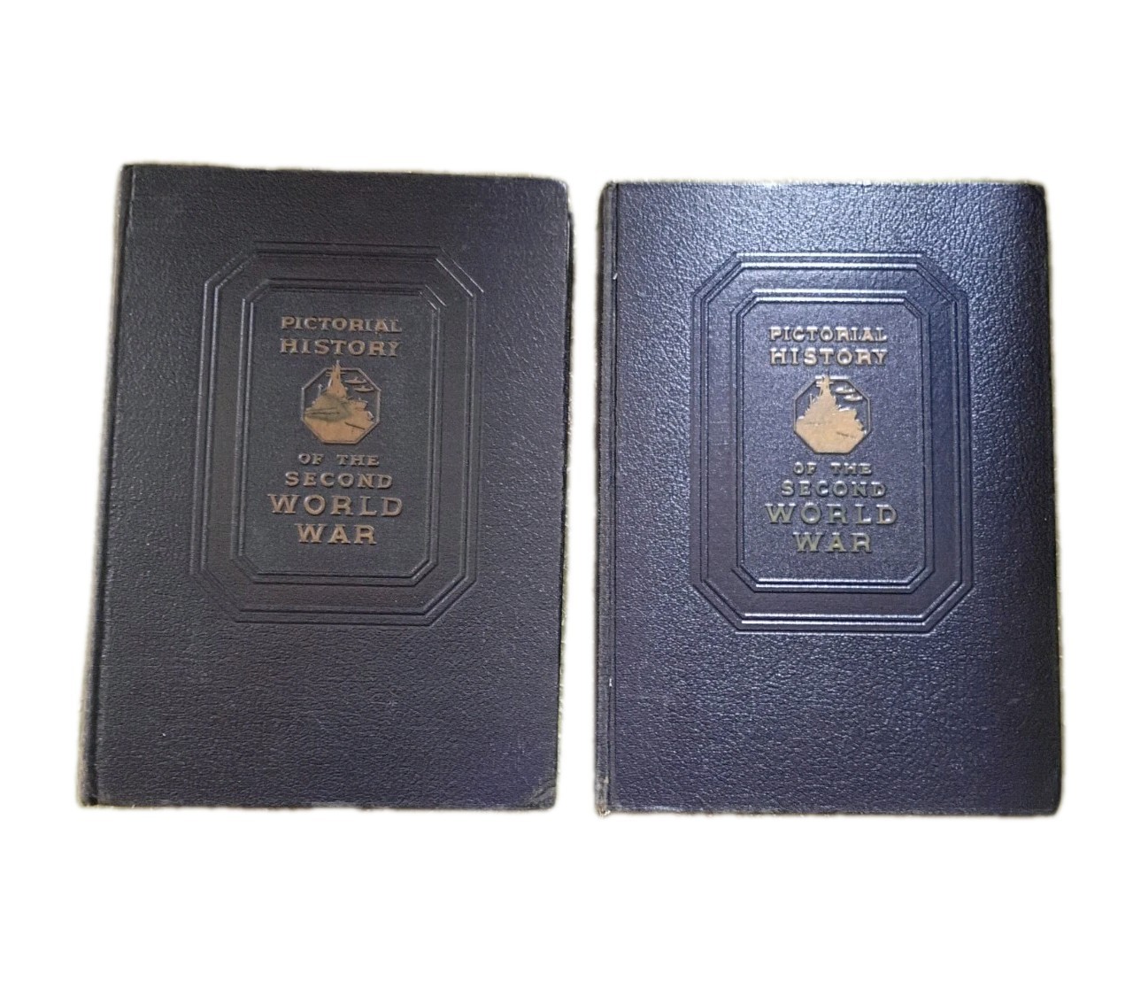 History of WWII Vol 1 & 2 Hardcover WM H Wise & Co Inc Pictorial 1944 Militaria History of WWII Vol 1 & 2 Hardcover WM H Wise & Co Inc Pictorial 1944 Militaria