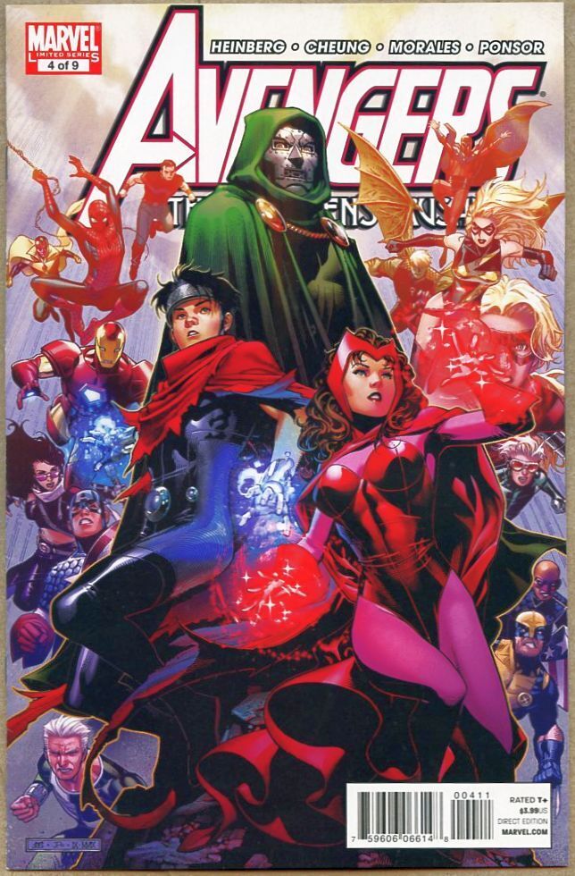Avengers The Children's Crusade #4-2011 vf- 7.5 Doctor Doom Scarlet Witch