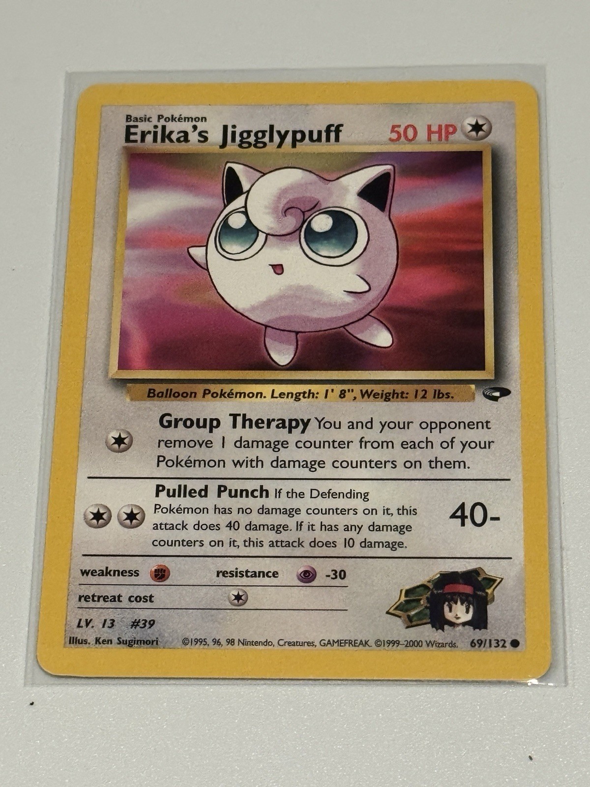 Erika's Jigglypuff - 69/132 - Near Mint Erika's Jigglypuff - 69/132 - Near Mint