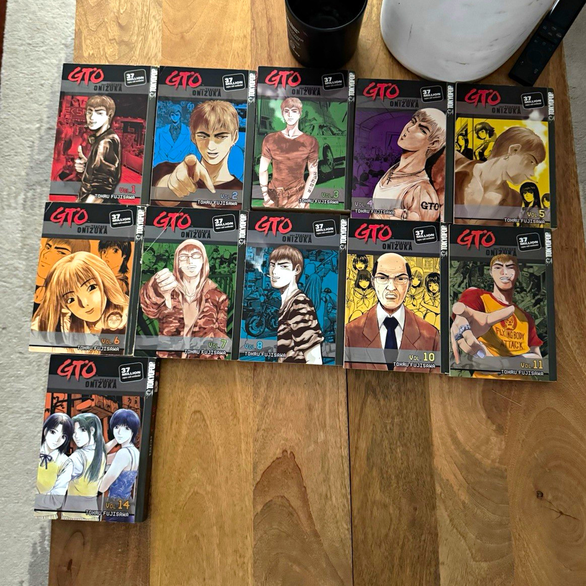 GTO Great Teacher Onizuka Manga Lot Multiple Volumes Set English