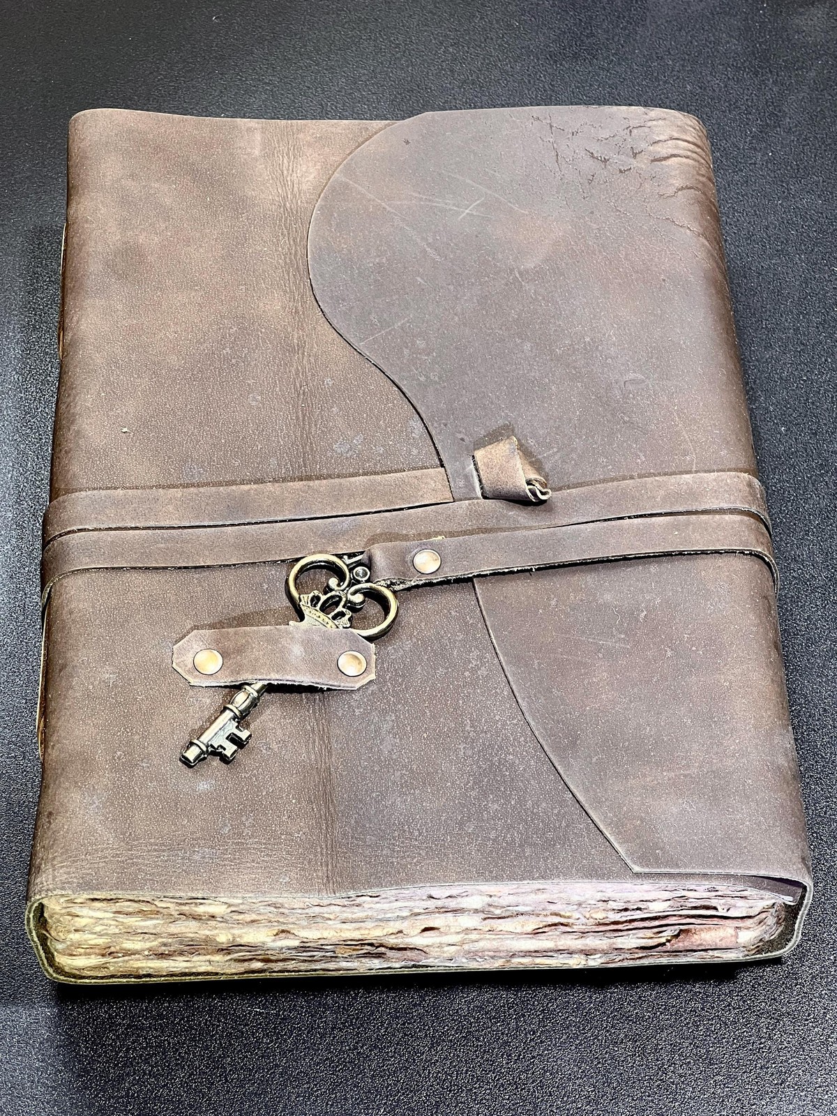 Papyrus Style Rustic Brown Leather Bound 100 Page Sketchbook Notebook Tomb Papyrus Style Rustic Brown Leather Bound 100 Page Sketchbook Notebook Tomb