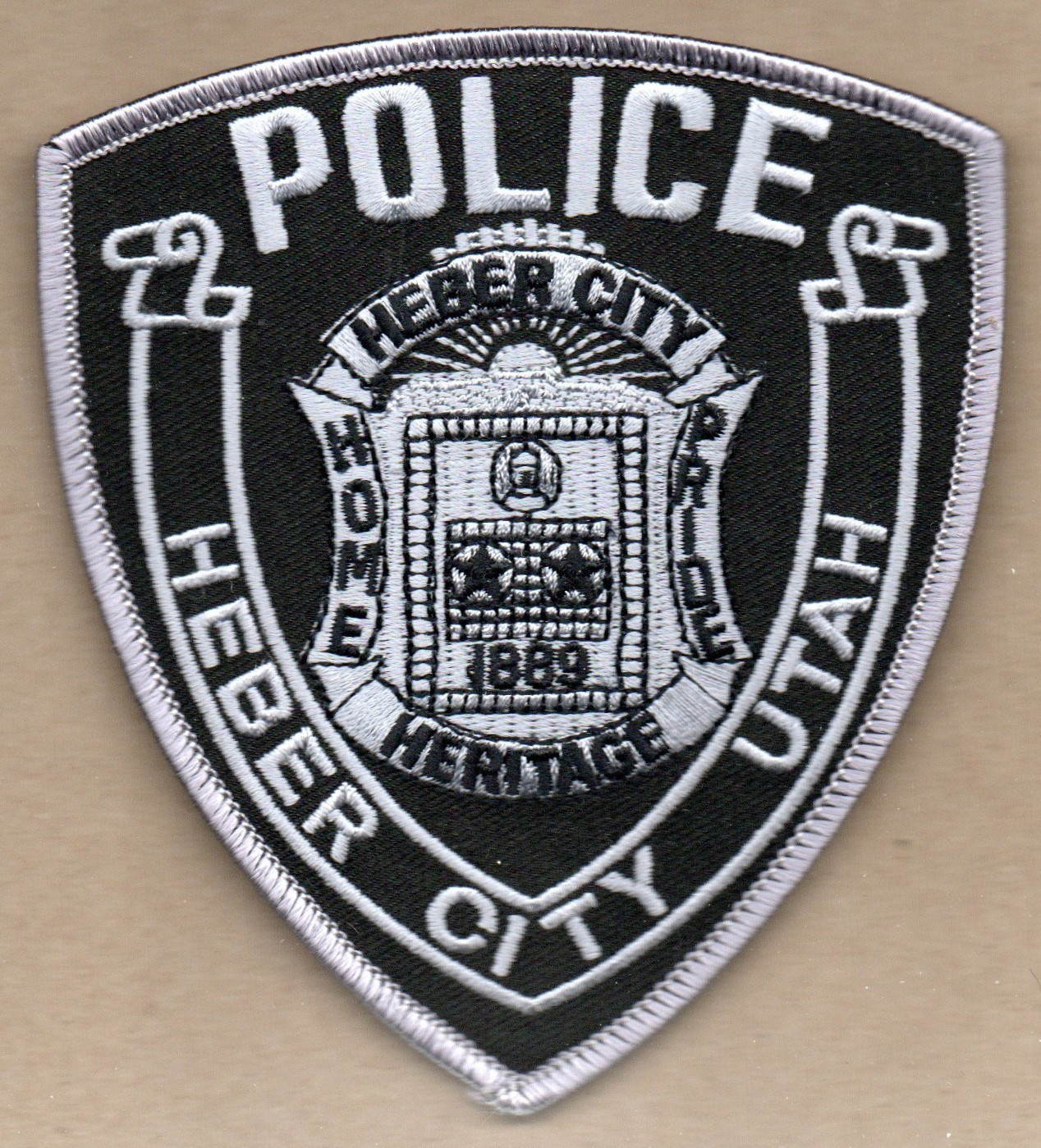 Heber City (UT) PD Police Patch Heber City (UT) PD Police Patch