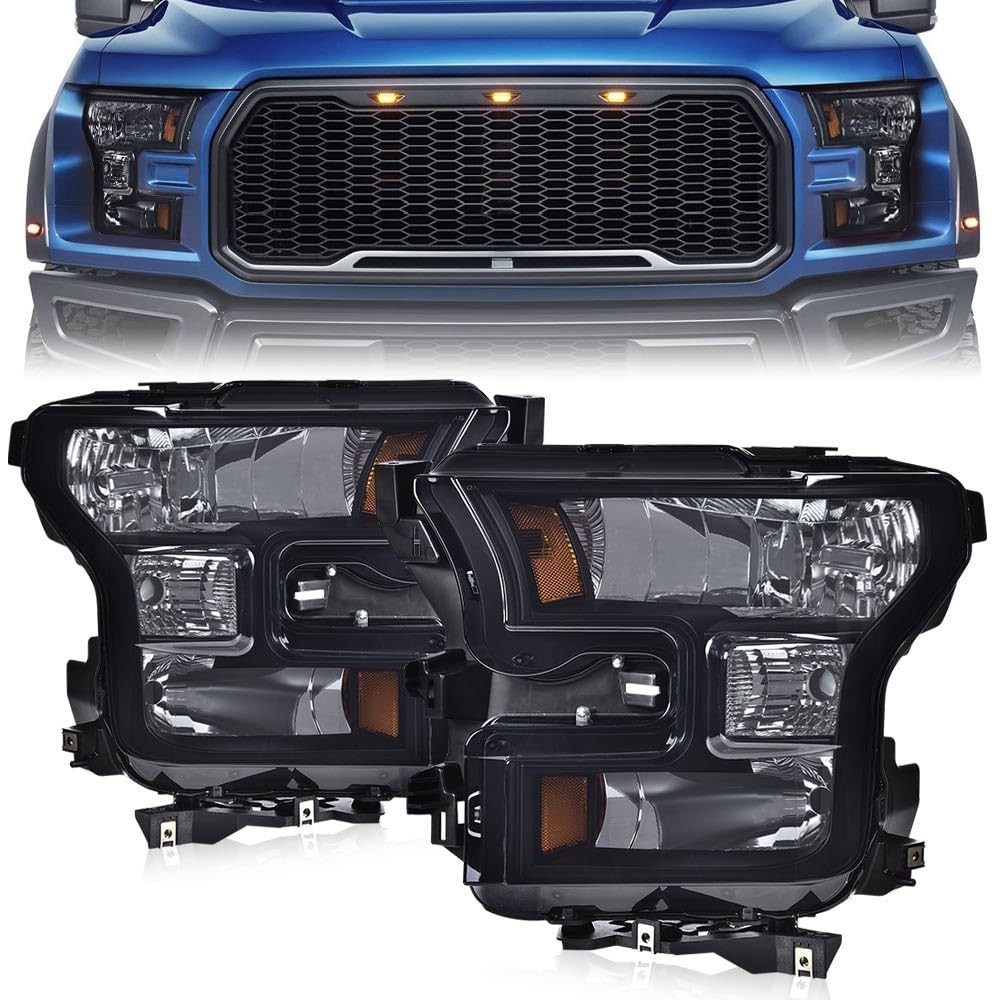 Headlights Assembly Compatible with 2015 2016 2017 Ford F150 Headlights Assembly Compatible with 2015 2016 2017 Ford F150