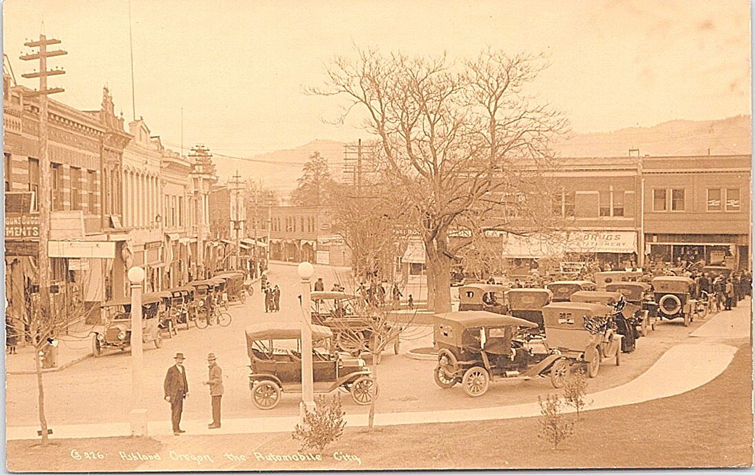 RPPC Ashland Oregon Street Scene \