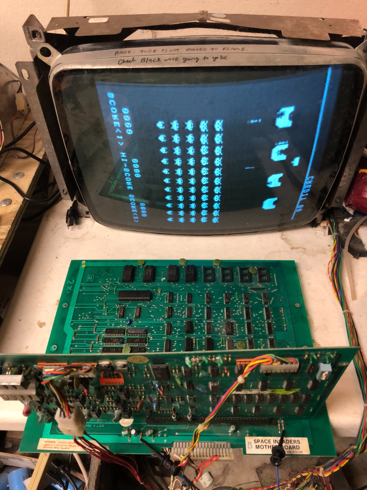 Space Invaders PCB board set REPAIR ESTIMATE, BENCH TEST& RETURN SHIPPING Space Invaders PCB board set REPAIR ESTIMATE, BENCH TEST& RETURN SHIPPING