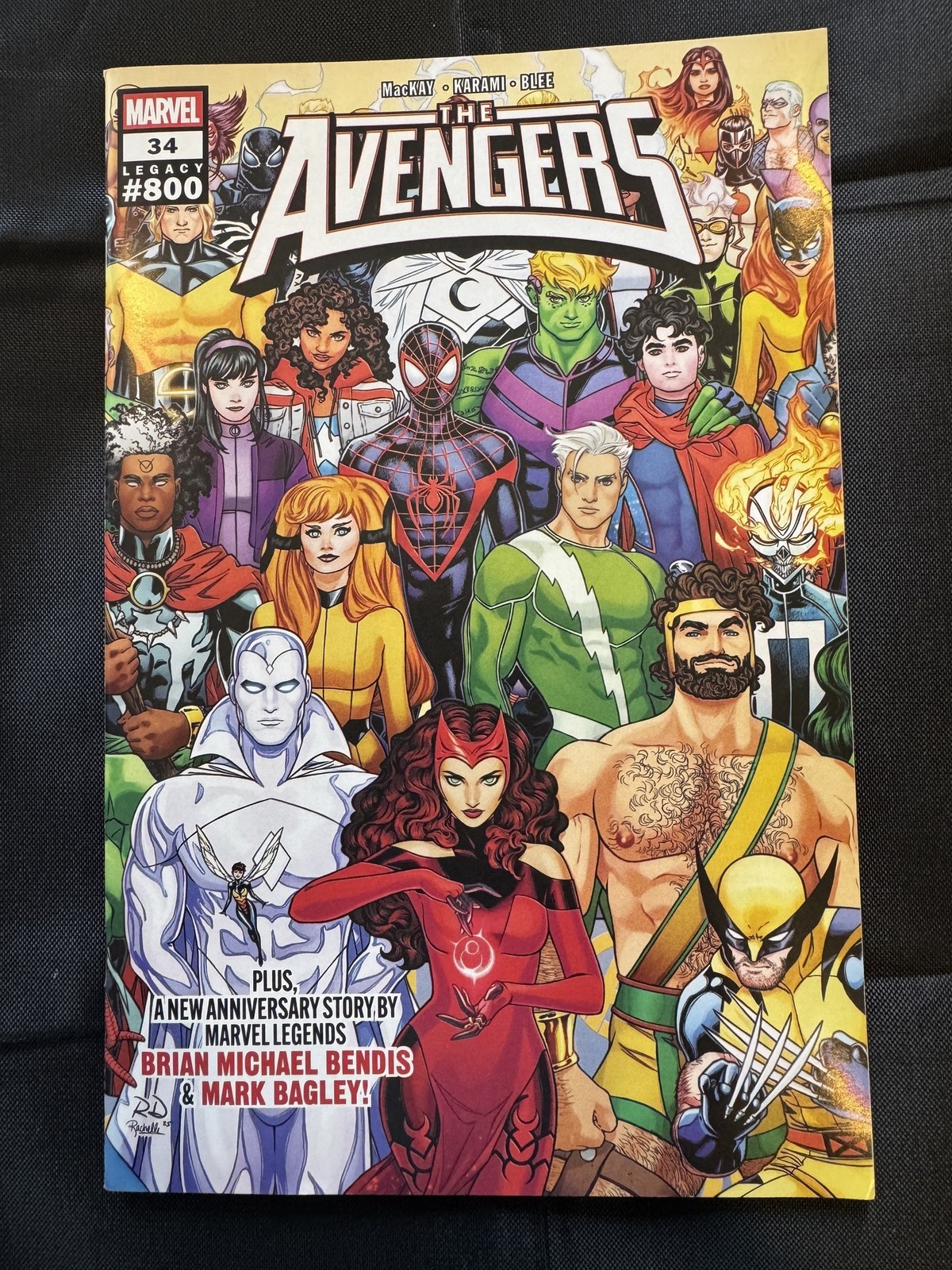 The Avengers #34-#36 Run (2026) Marvel NM #34 Legacy #800 Milestone Issue