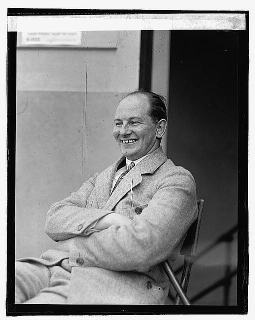 Photo:A.H.S. Fokker Portrait 1922 Smiling Man Suit Seated