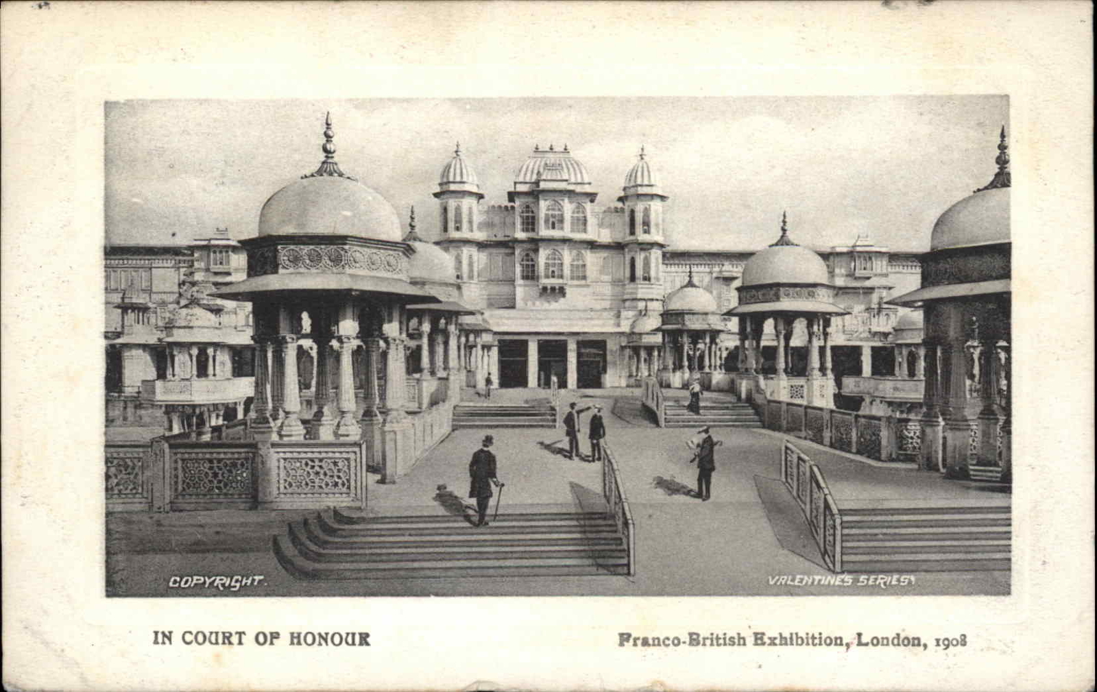 1908 London Franco-British Exhibition Court of Honour EXPOSITION
