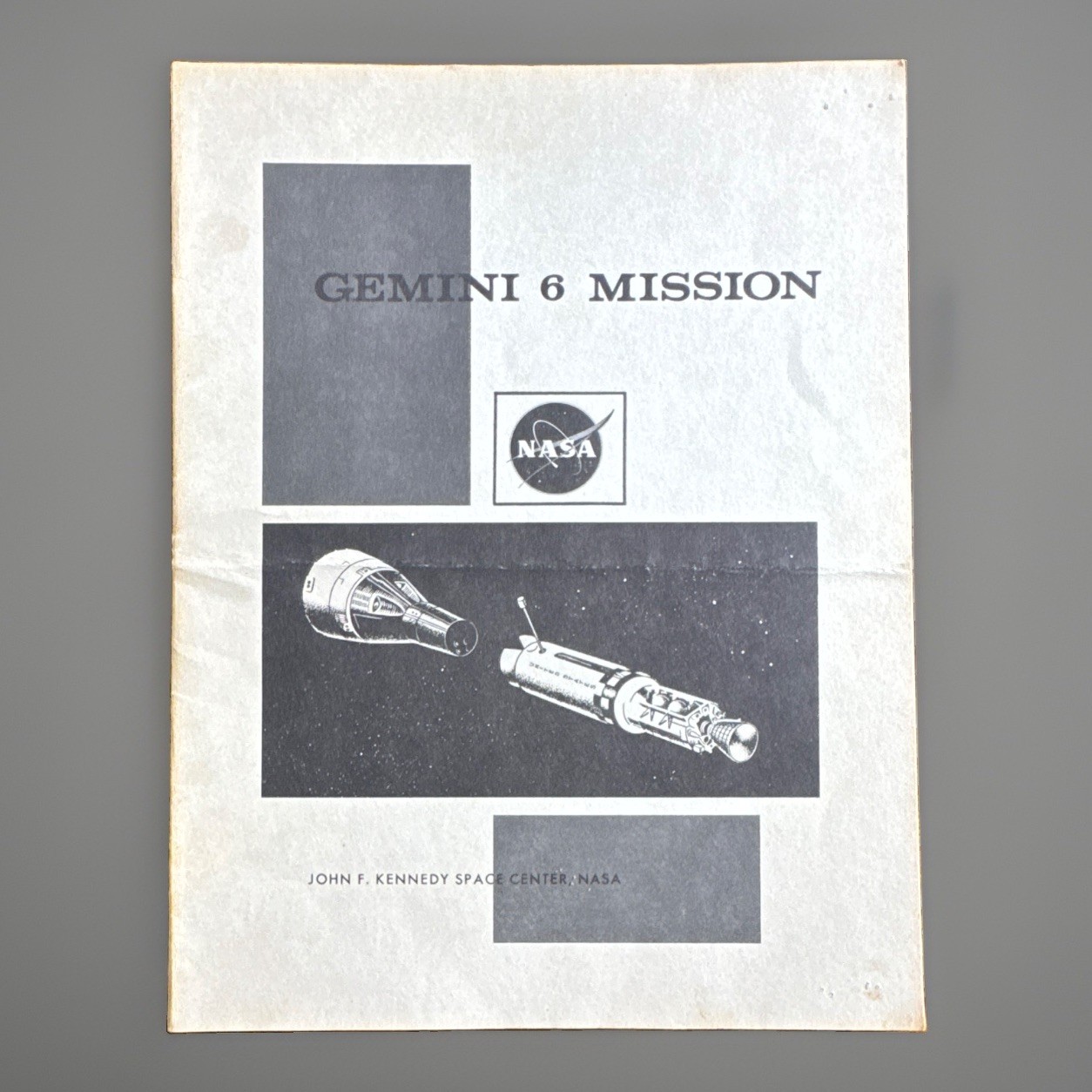 NASA Gemini 6 Mission Booklet - Gemini Program, Astronauts & Space Travel