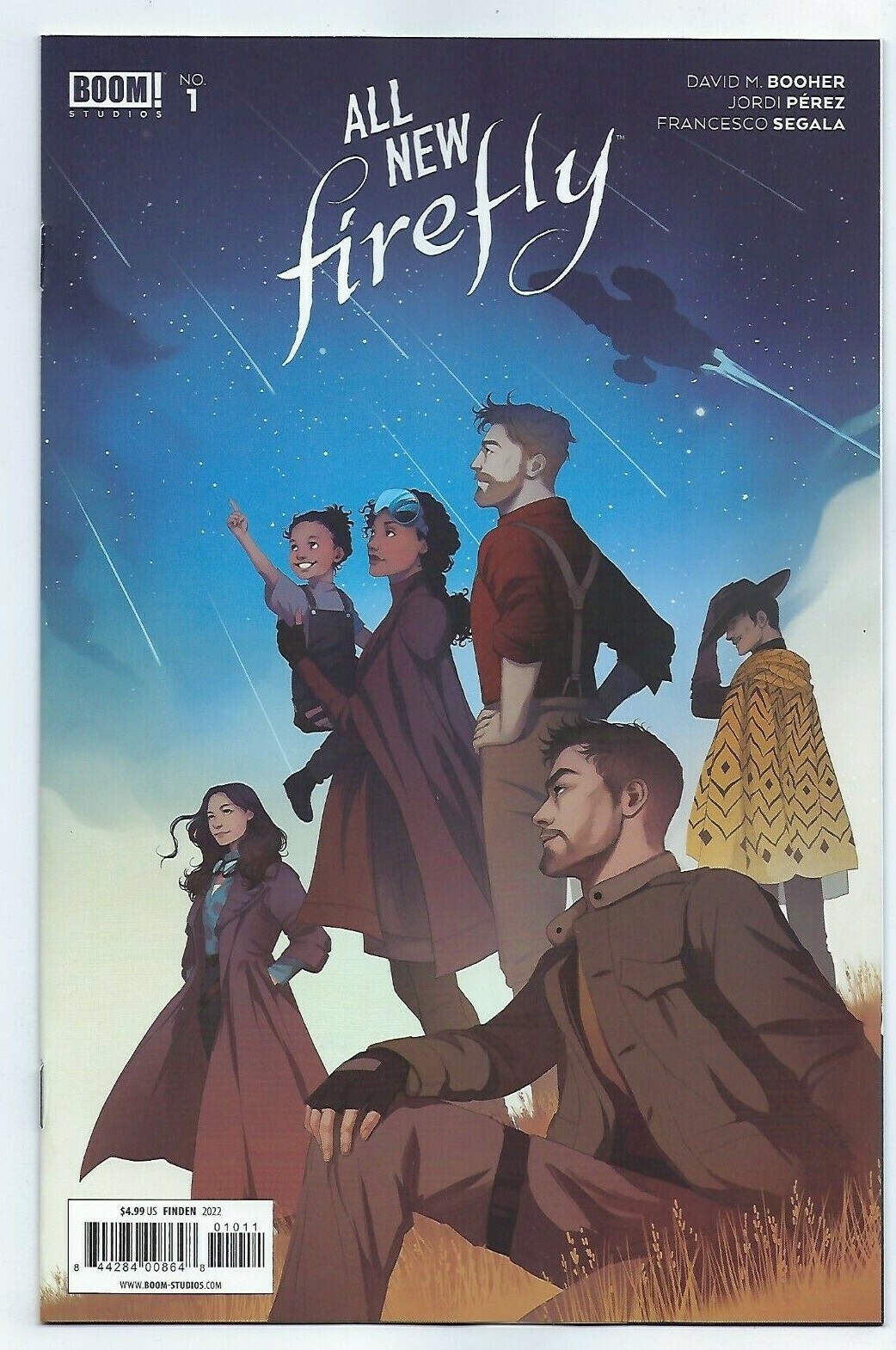 Boom Studios ALL NEW FIREFLY #1 first printing cover A