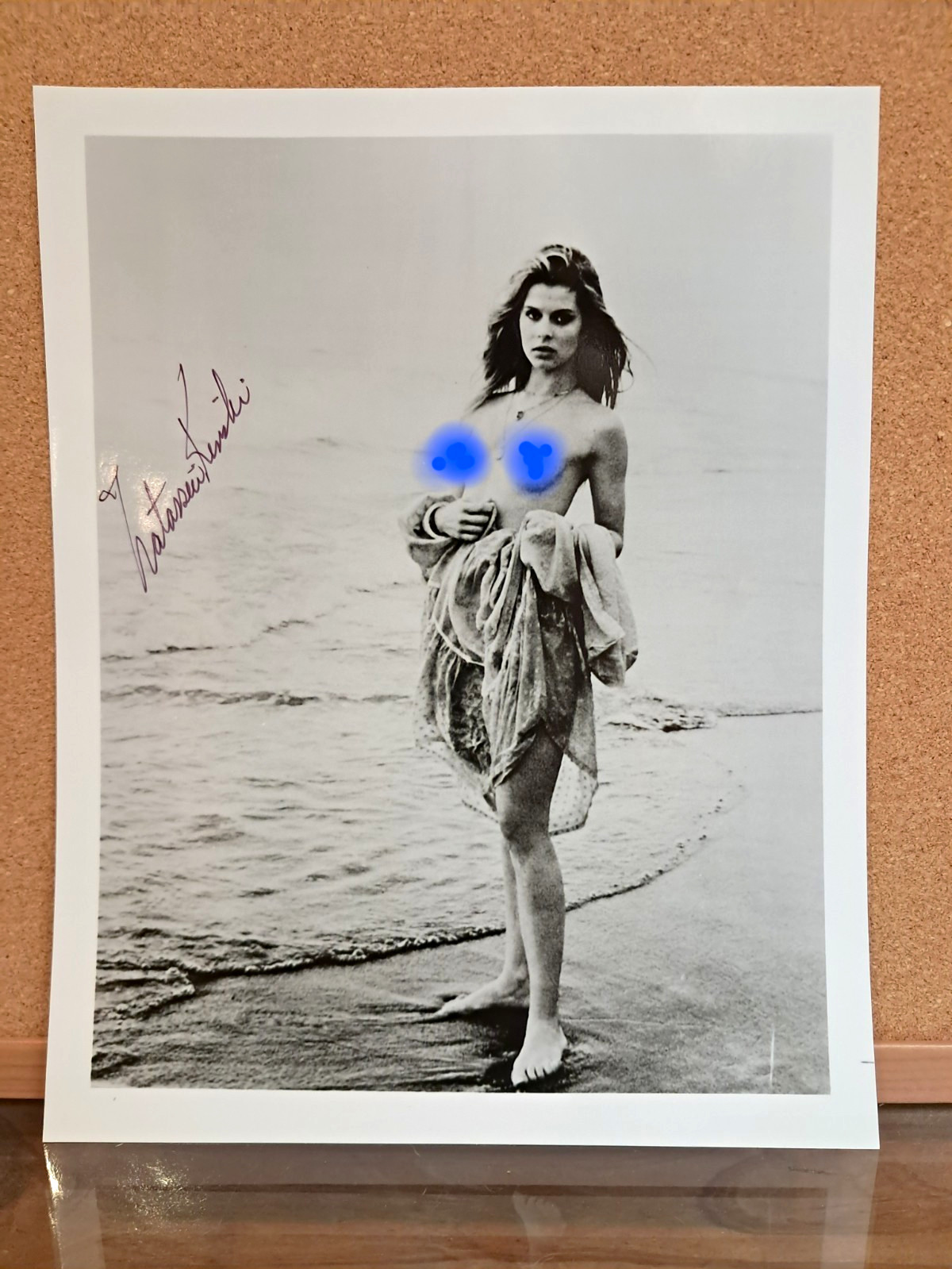 NASTASSJA KINSKI - Signed Autographed Black & White Photo Autograph NASTASSJA KINSKI - Signed Autographed Black & White Photo Autograph