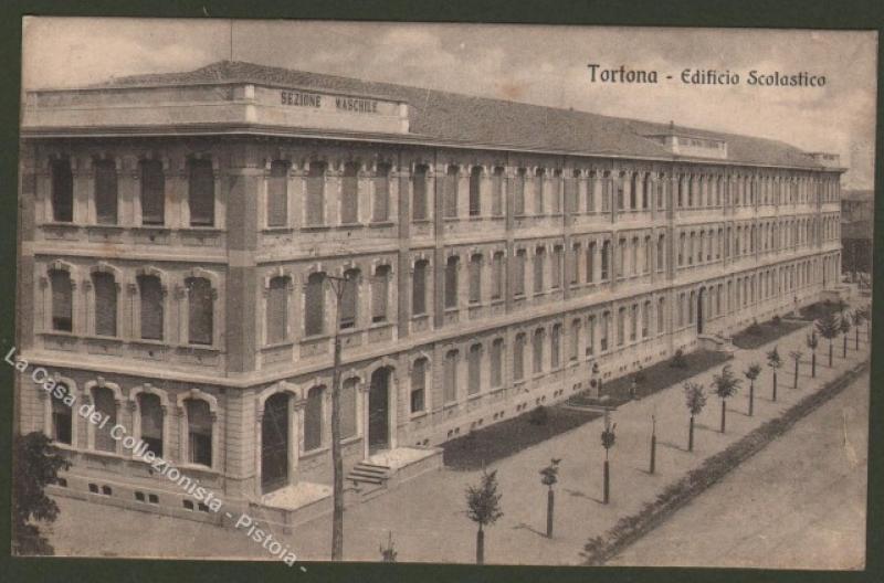 Piedmont. TORTONA (Alessandria). School Building. Travelled in 1919