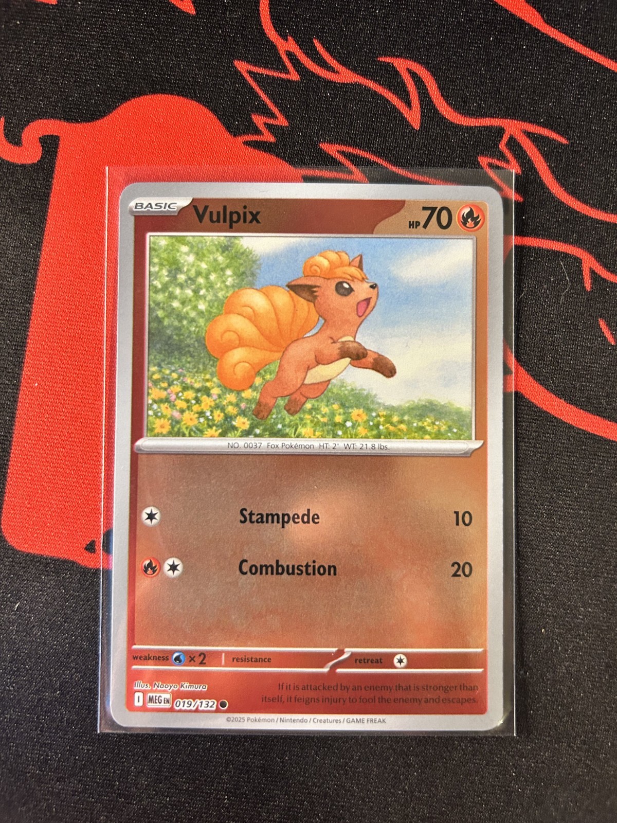 Vulpix 019/132 Reverse Holo NM