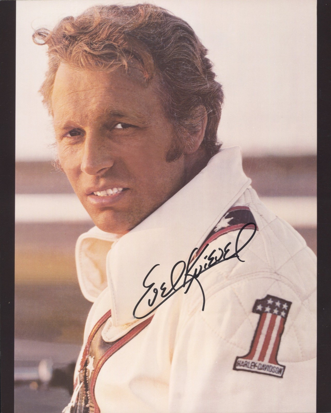 Evel Knievel ~ Signed Autographed Vintage Photograph ~ PSA DNA Evel Knievel ~ Signed Autographed Vintage Photograph ~ PSA DNA