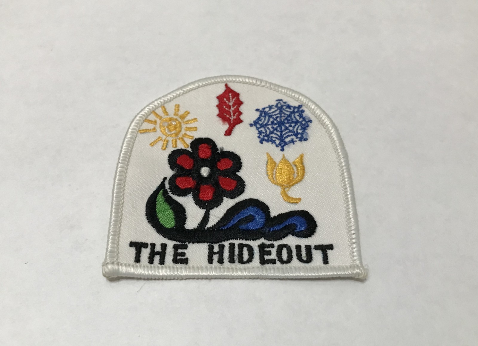 The Hideout Ski Slope - Lake Ariel, Pennsylvania - Vintage Souvenir Patch
