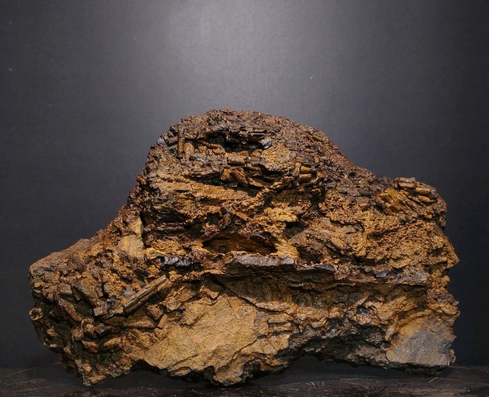 Rare Jack Straw Limonite after Marcasite Pseudo 1lb 11oz Large 6.5