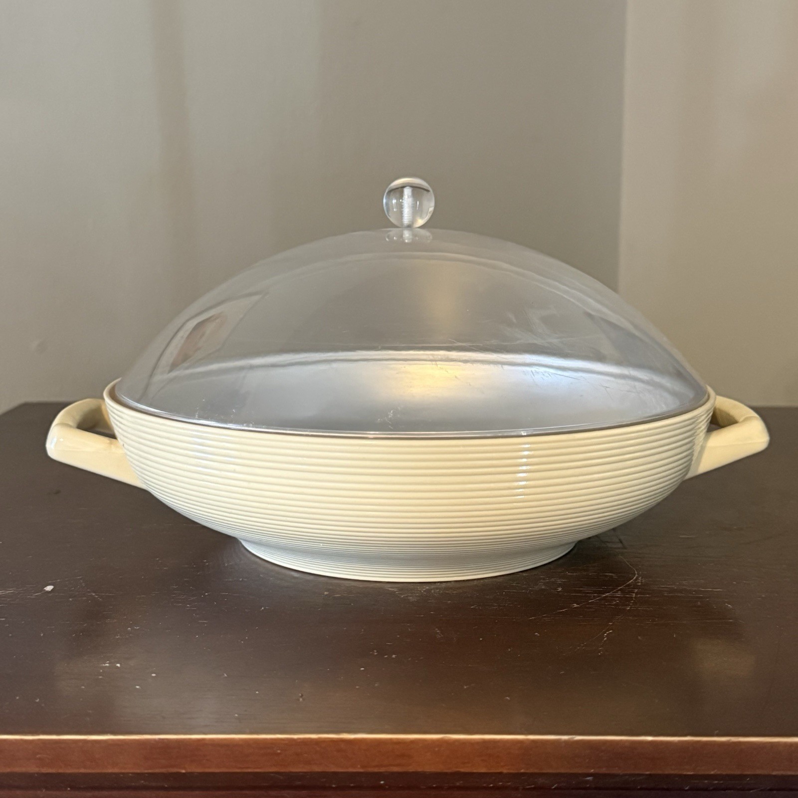 Vintage Raffiaware by Thermo Temp Bread Warmer