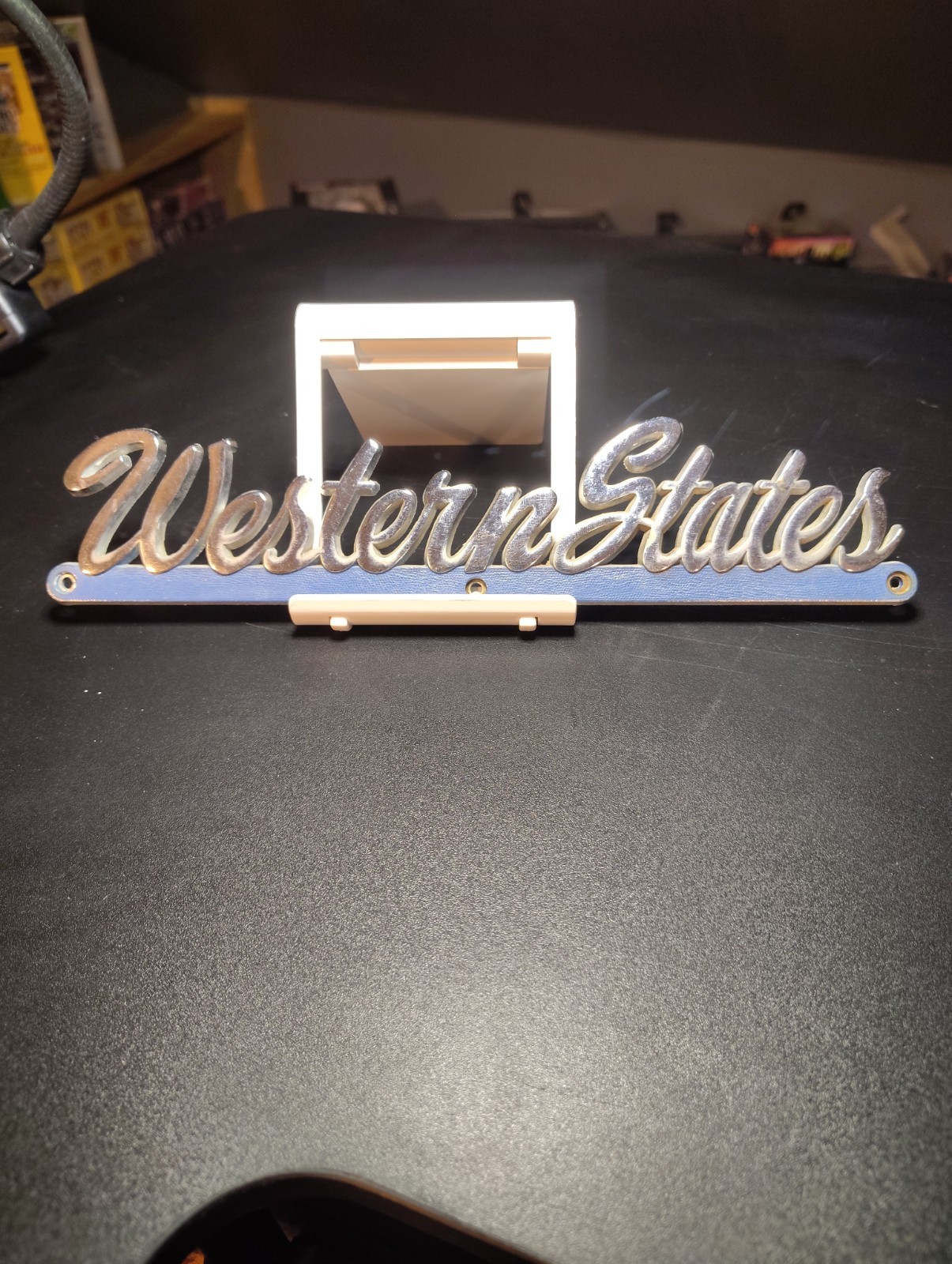 Beautiful Vintage Western States Fire Engine Emblem 