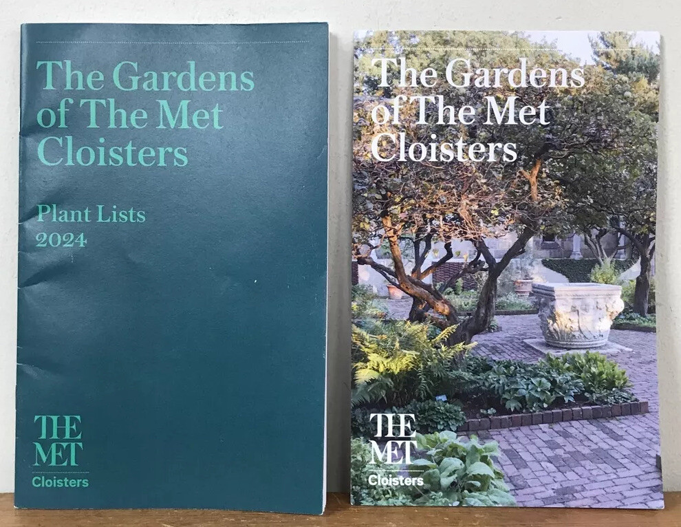 The Gardens Of The Met Cloisters Plant Lists 2024 Guides Pamphlets NYC