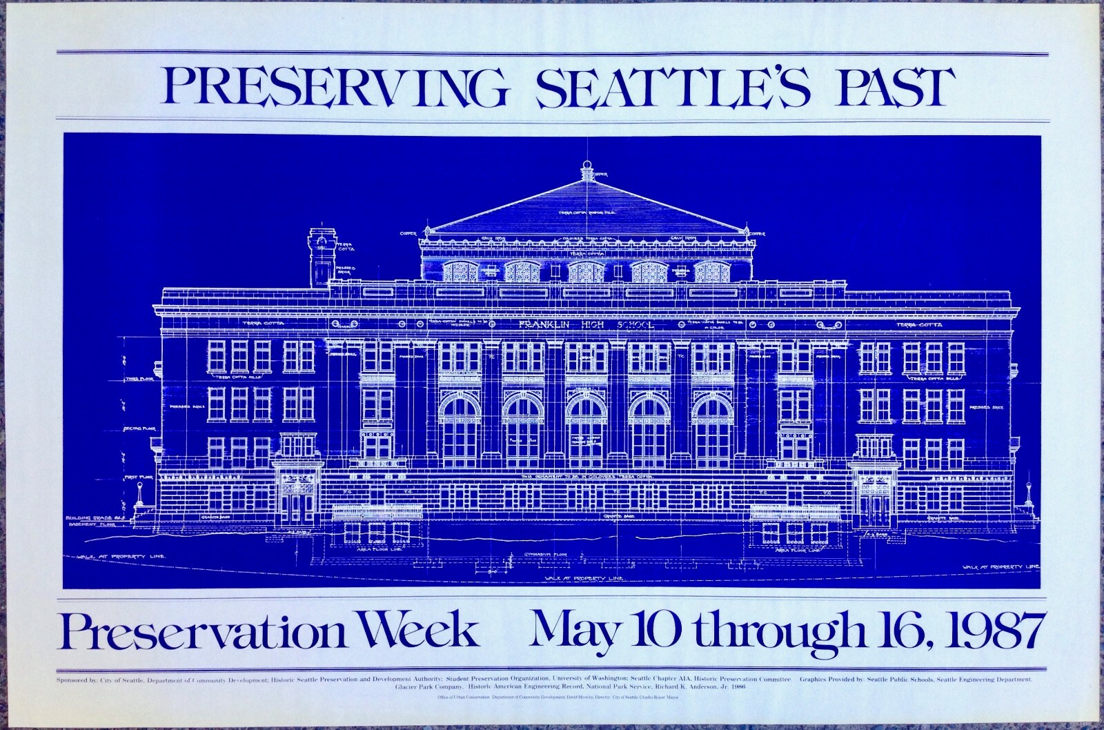 Preserving Seattle's Past 1987 ~ Original 24 Preserving Seattle's Past 1987 ~ Original 24