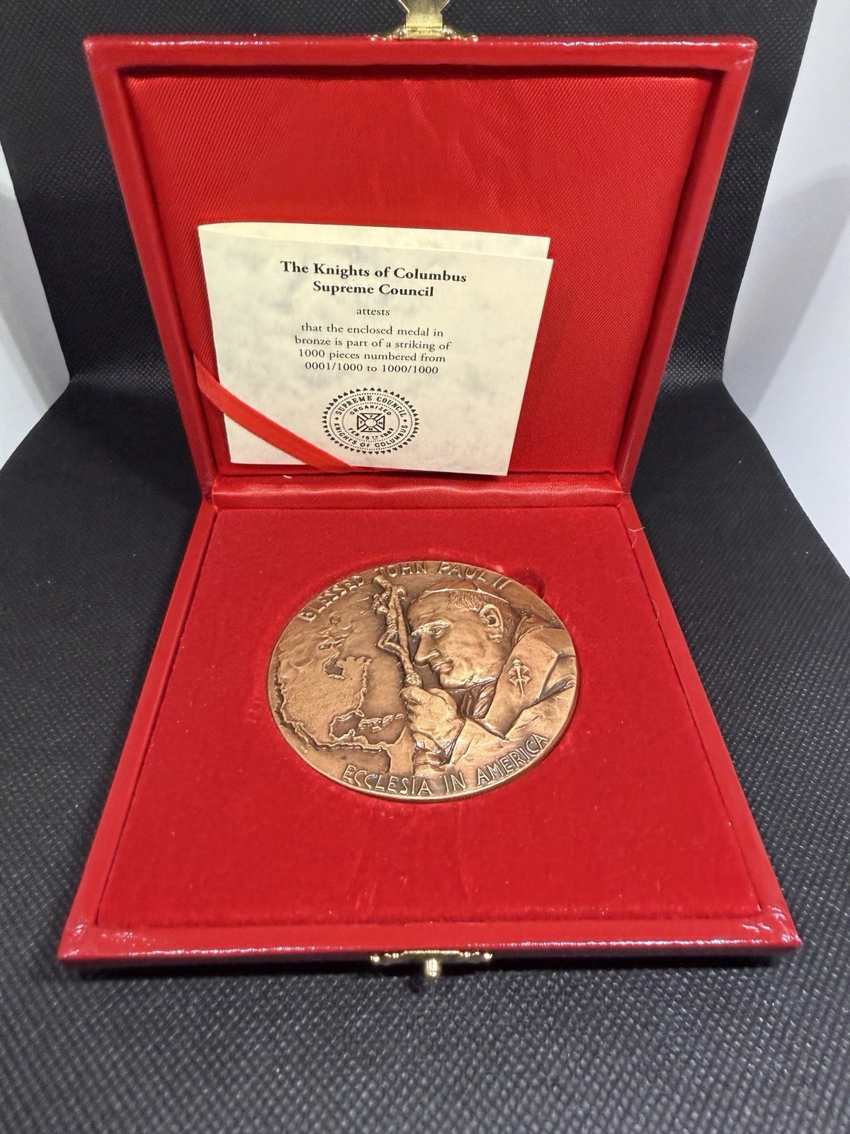 Knights of Columbus 2011 129th Supreme Convention Denver Bronze Medal Set