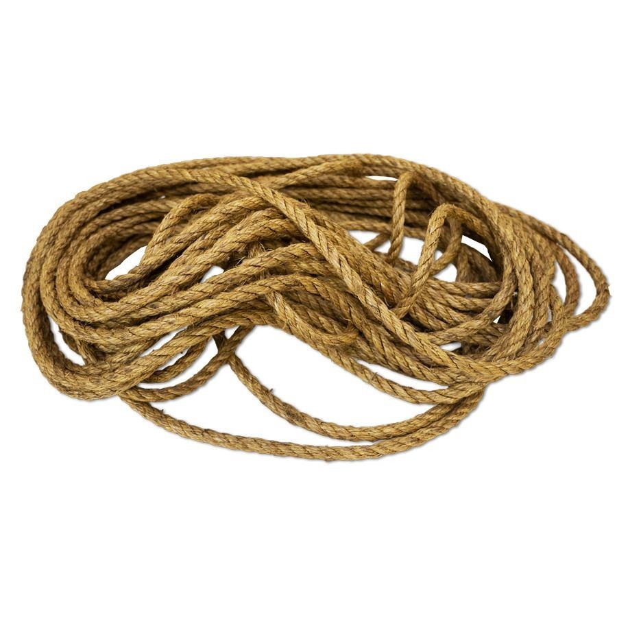 U.S. G.I. Manila Hemp Rope, 100ft, Unused. U.S. G.I. Manila Hemp Rope, 100ft, Unused.