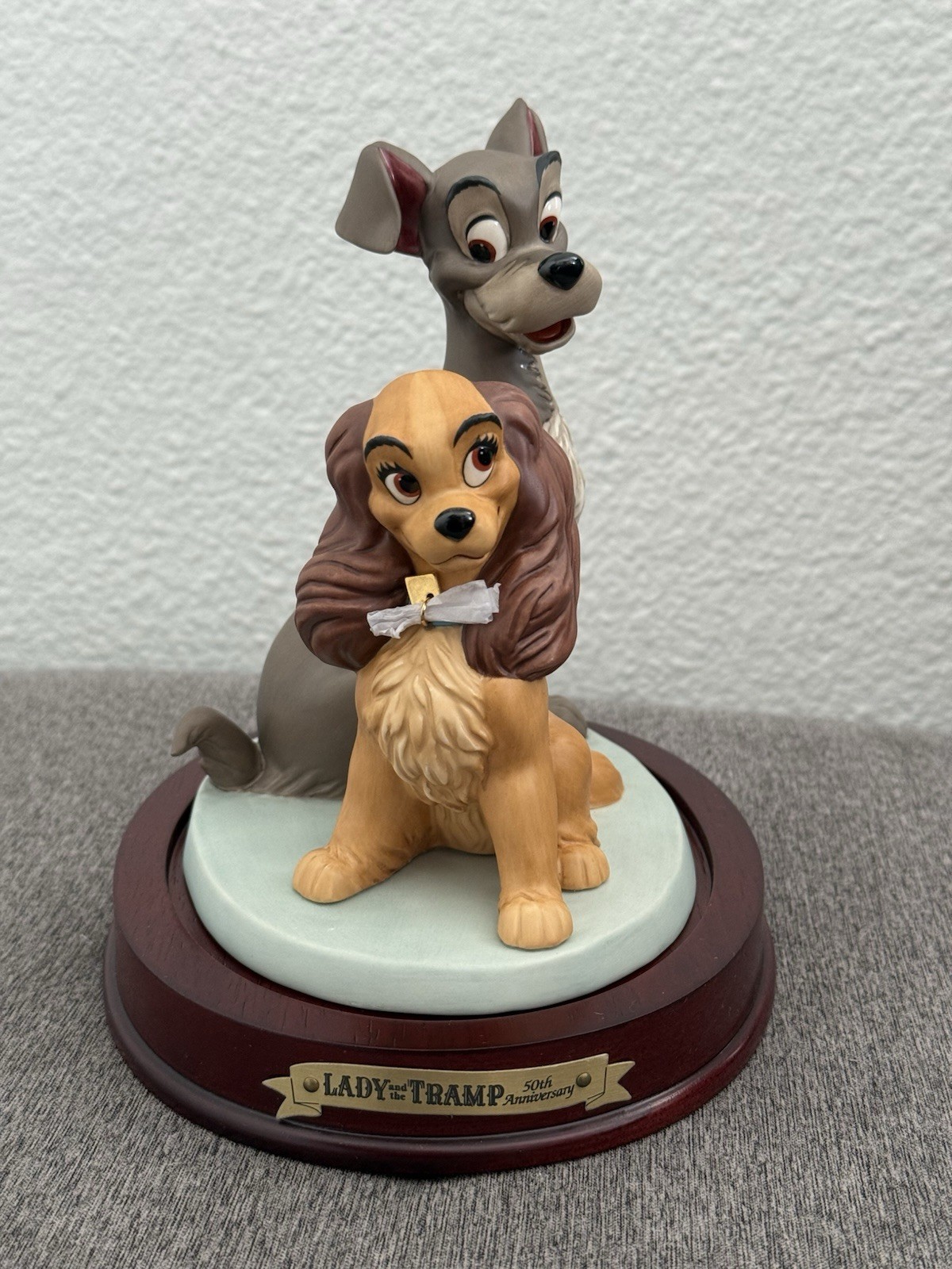 DISNEY WDCC LADY AND THE TRAMP OPPOSITES ATTRACT FIGURE 345/4000 ~ 