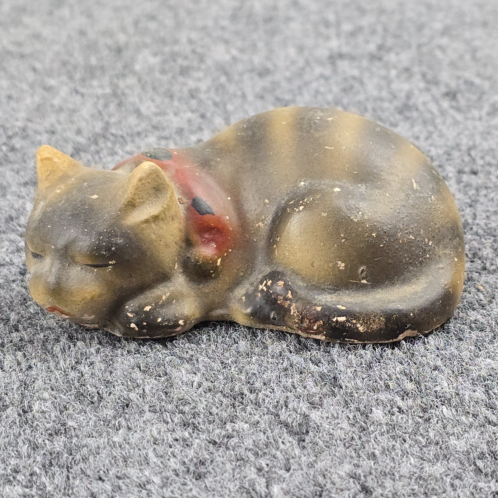 Vintage Chalkware Cat Kitten Figurine Plaster Folk Art 4″ Long Mid Century Vintage Chalkware Cat Kitten Figurine Plaster Folk Art 4″ Long Mid Century
