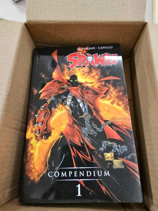 Spawn Compendium Color Edition Volume 1 by Todd McFarlane Image Comics Paperback Spawn Compendium Color Edition Volume 1 by Todd McFarlane Image Comics Paperback