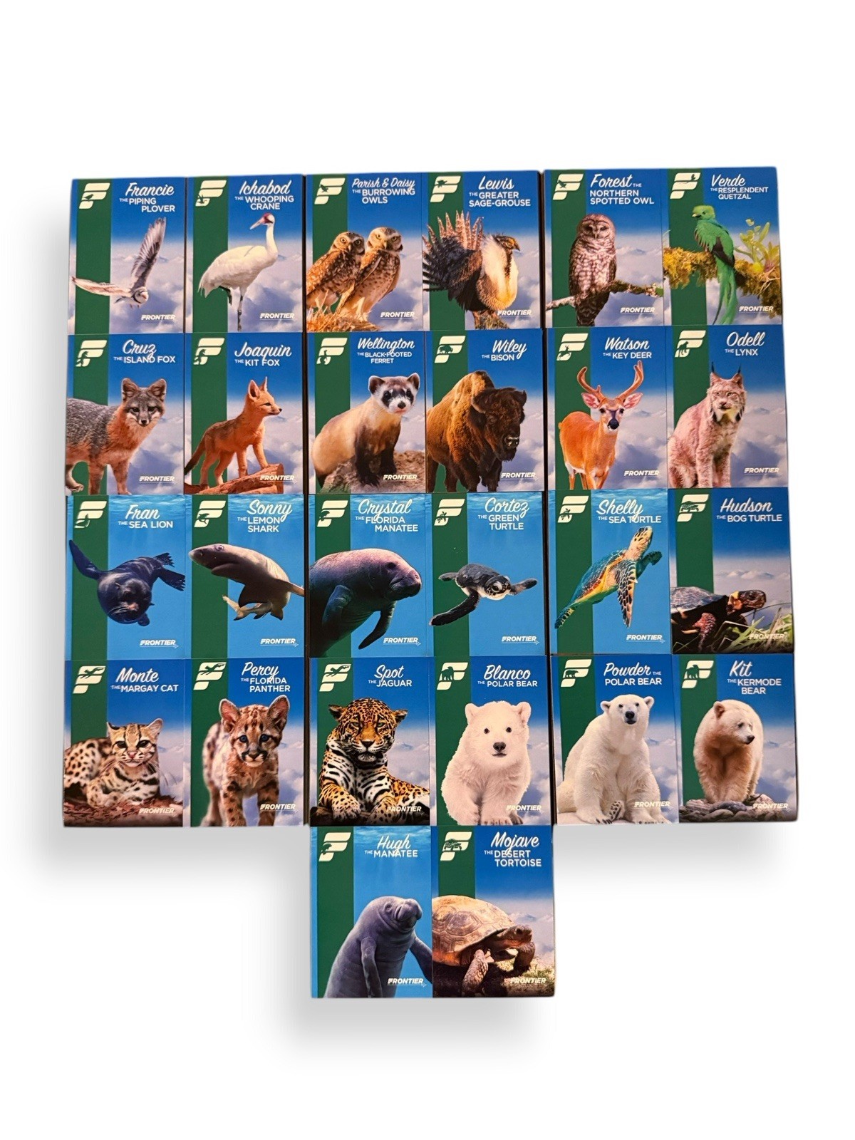 Frontier Airlines Complete Set Of 26 Trading Cards RARE HTF Frontier Airlines Complete Set Of 26 Trading Cards RARE HTF