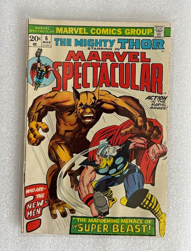 Marvel Spectacular #6 1974 Thor “The Super-Beast” Marvel Comics Bronze Age