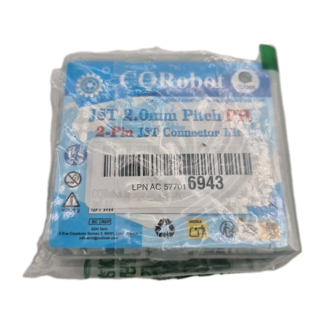 CQRobot JST PH 2.0 mm Pitch 2-Pin Electronic Computer Connector IC Male Plugs, F CQRobot JST PH 2.0 mm Pitch 2-Pin Electronic Computer Connector IC Male Plugs, F