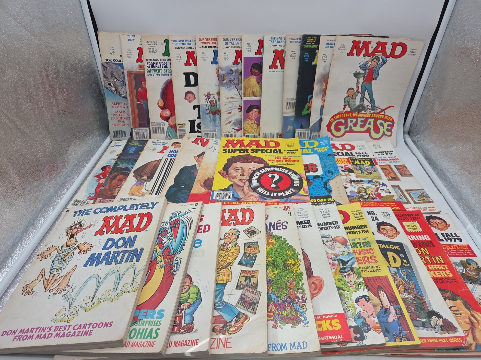 Vtg Mad Magazine Lot 33 1979-80 With Super Special Editions and Artist Edition