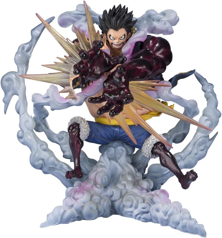 Bandai One Piece FiguartsZERO Monkey D Luffy Gear 4 Leo Bazooka Figure