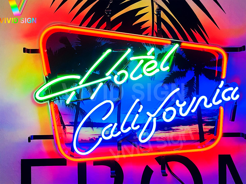 Hotel California Real Glass 20