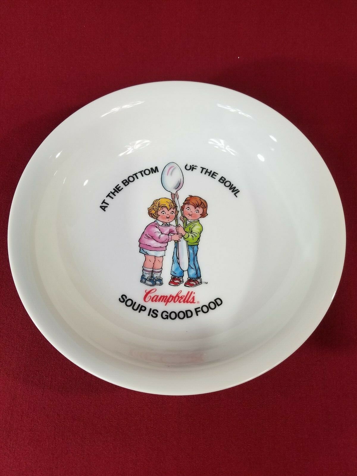Campbells Soup Bowl Anchor Dinnerware Japan 16 oz Porcelain NEW in box 