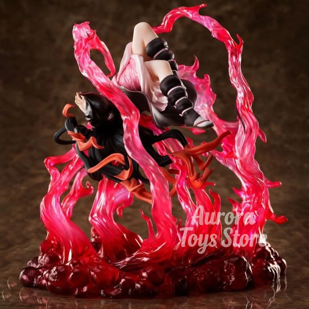 Nezuko Kamado 7in Anime Figure Demon Slayer PVC Statue Desktop Ornament Gift