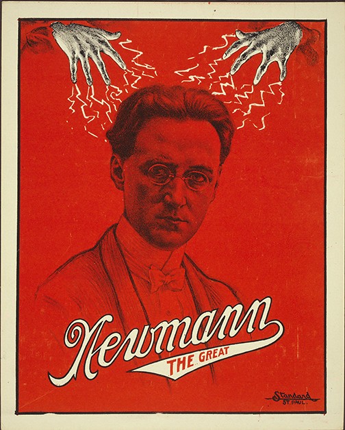 🎩 Neumann the Great Vintage Style Magic Poster - 24x36”